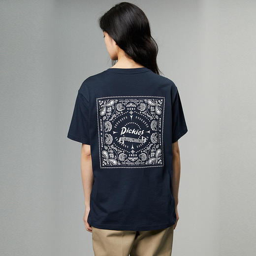 Dickies短袖t恤男女同款美式复古印花圆领宽松休闲半袖上衣DK0A87MH 商品图5