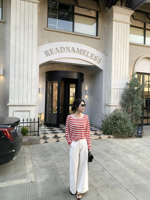 🌿自在如风，不辜负每一份信任🌸【子载ZI · ZAI 春夏莱赛尔条纹罩衫】一件好的衣服，👏是身体最温柔的依靠。 🔹百分百莱赛尔天丝面料，✨松软且带有垂坠感！ 商品图3