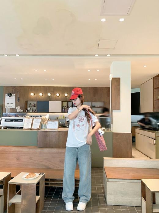 <曾小咸推荐>4.2现货秒杀 ！微信超特价！韩系印花T恤 日常129.99 立减50 秒杀79.99！！ 商品图9