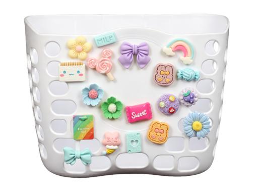 【会员专享】白色DIY车篮+配件（配件样式随机） 商品图0