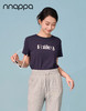 蕾丝绣英文圆领女上衣CA7342 商品缩略图2
