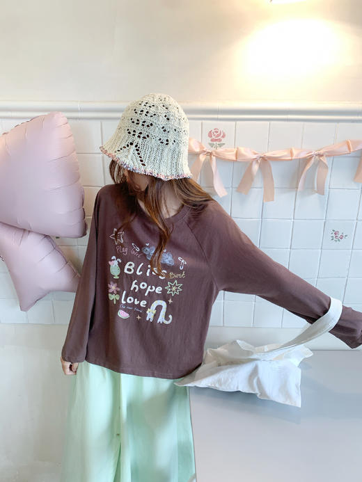 <曾小咸推荐>4.2现货秒杀 ！微信超特价！韩系印花长袖t恤 日常159.99 立减100 秒杀59.99！！绿色半裙 日常199.99 立减110 秒杀89.99！！ 商品图8