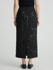 SC2B51_漆黑色_半身裙_夏季_轻奢气质刺绣提花一步裙_高级女装_BERNIEELEN伯妮斯茵 商品缩略图1