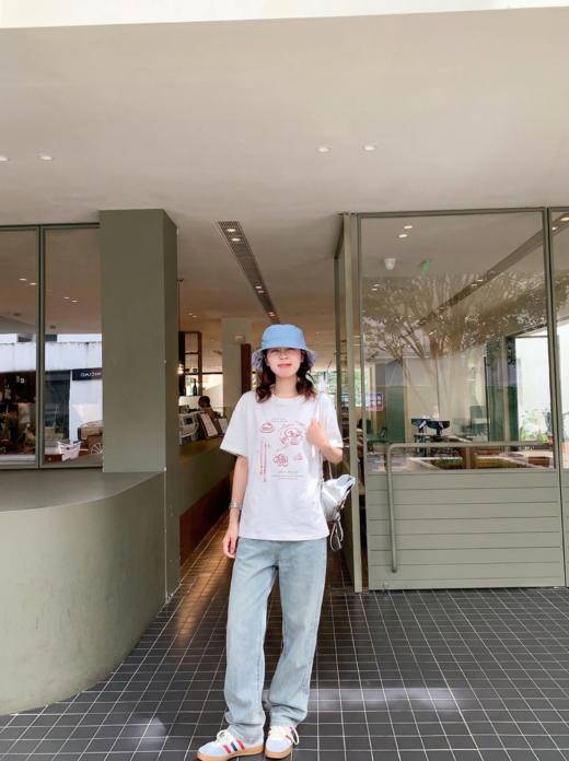 <曾小咸推荐>4.2现货秒杀 ！微信超特价！韩系印花T恤 日常129.99 立减50 秒杀79.99！！ 商品图10