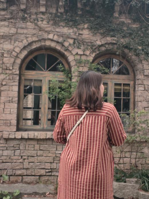 【群内福利】【条纹长衬衫】色织竖条锦棉面料，手感爽滑亲肤 密度高 纹路紧致，好打理 商品图7