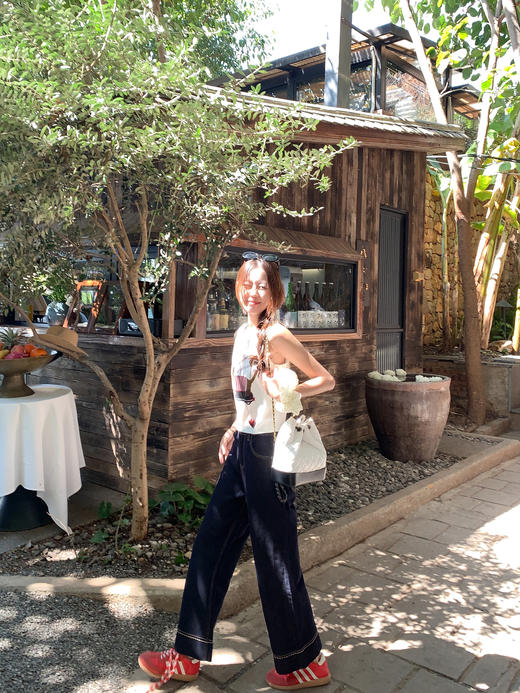 <曾小咸推荐>4.2现货秒杀 ！微信超特价！2色九分阔腿牛仔裤 日常189.99 立减100 秒杀89.99！！卡其色开衫秒杀59.99！！ 商品图13