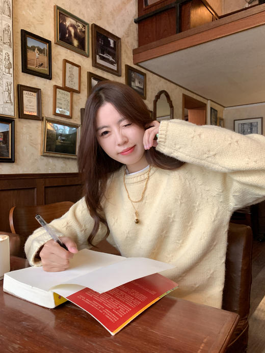 <曾小咸推荐>4.2现货秒杀 ！微信超特价！韩系卷边领口毛衣 日常169.99 立减80 秒杀89.99！！ 商品图10