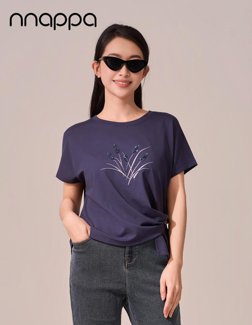 芦苇草圆领女上衣CA7345 商品图2