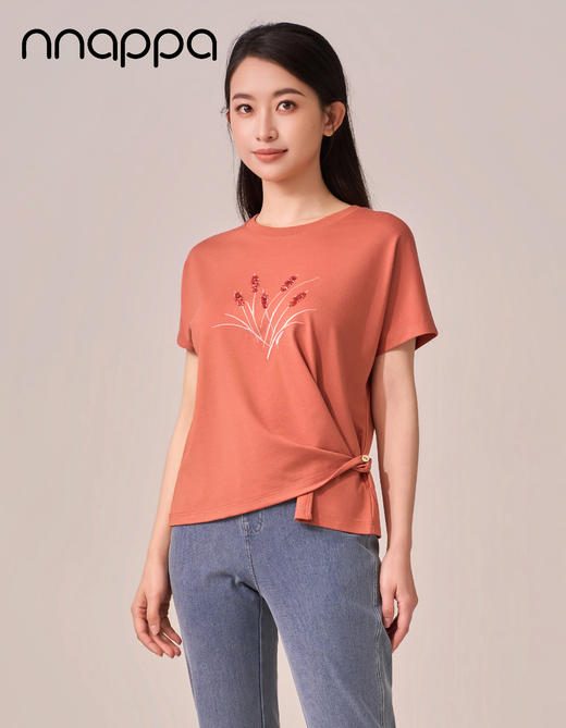 芦苇草圆领女上衣CA7345 商品图5