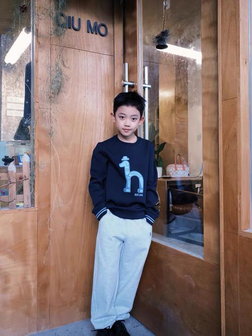 直发 【哈吉狗】 儿童索罗娜双面棉运动裤 舒适透气 不易皱 商品图3