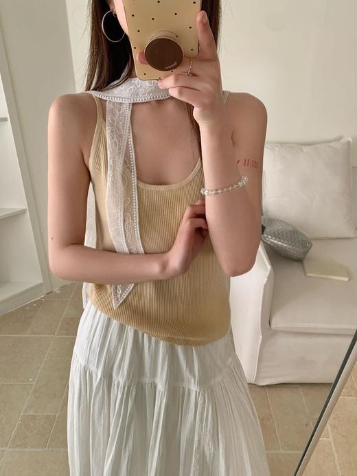 巨显瘦🔥含绵羊毛的神仙针织衫！【NECHEER柏奥玛春夏季针织吊带2606】，10色任选闭眼搭✨ 精心配比🌿【面料】42.3%腈纶、32.1%绵羊毛、25.6%锦纶 绵羊毛混纺 商品图0