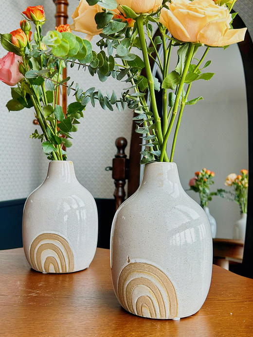 居家必备❗一折不到，抄底价💖团长自留款，【欧洲复古窑变工艺花瓶🏺合集 】 除了海淘，砸钱都买不到！ 就算不插花 裸瓶也巨美 🔺每个都是绝无仅有 商品图2