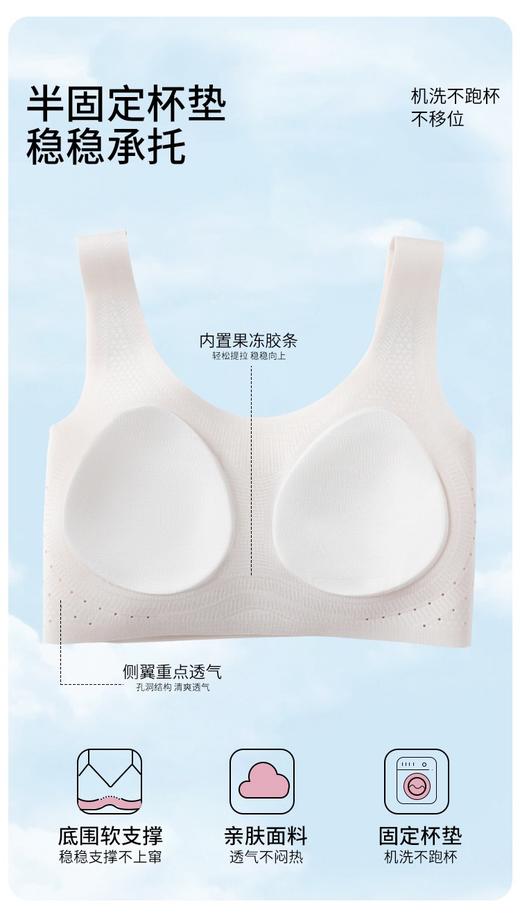 直发 后背提带，矫正调整型 “欧迪芬”二三阶段少女内衣 商品图7
