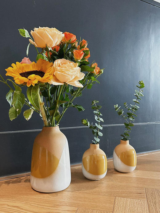 居家必备❗一折不到，抄底价💖团长自留款，【欧洲复古窑变工艺花瓶🏺合集 】 除了海淘，砸钱都买不到！ 就算不插花 裸瓶也巨美 🔺每个都是绝无仅有 商品图1