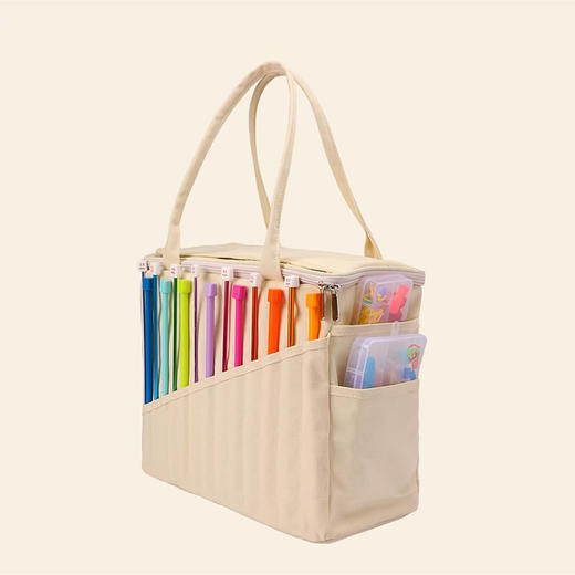 裁缝学苑AS656多功能毛线收纳包纸样收纳包多功能收纳整理袋样板 商品图5