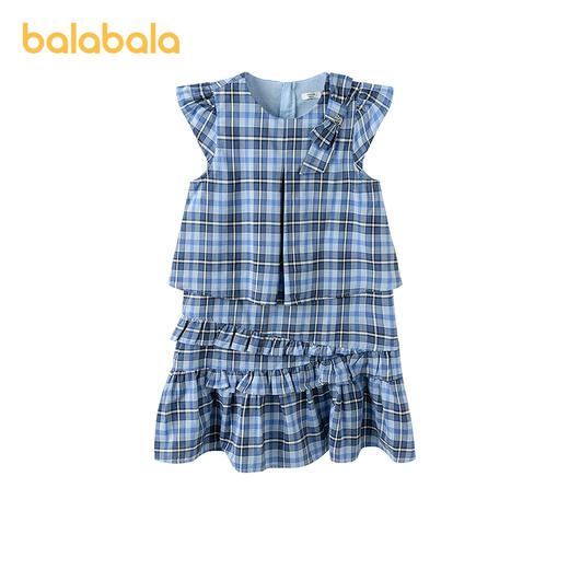 【商场同款】巴拉巴拉童装女童裙子儿童连衣裙2026新款夏装小飞袖 商品图4