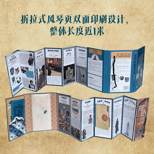 哈利波特魔法宝盒 拉文克劳 华纳官方正版授权哈利波特周边宝盒拉页电影道具幕后故事拉文克劳徽章贴纸透卡 商品图1