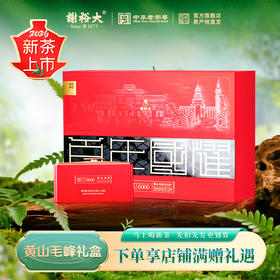 【2026新茶上市】谢裕大明前头采黄山毛峰盛世6000绿茶260g（5g*52包）