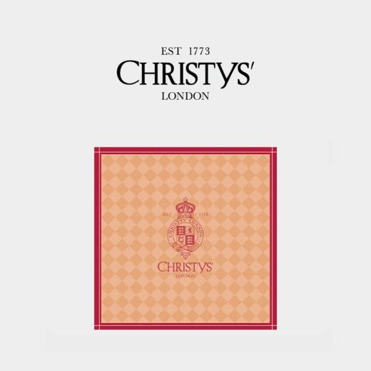 【2026新品】【新品上市】Christys'百年皇室品牌 100%桑蚕丝经典棋盘格小方巾（55*55cm） 商品图1