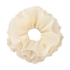 三彩2026新款白色褶皱双层蕾丝发圈荷叶边发绳约会下午茶法式温柔 商品缩略图2