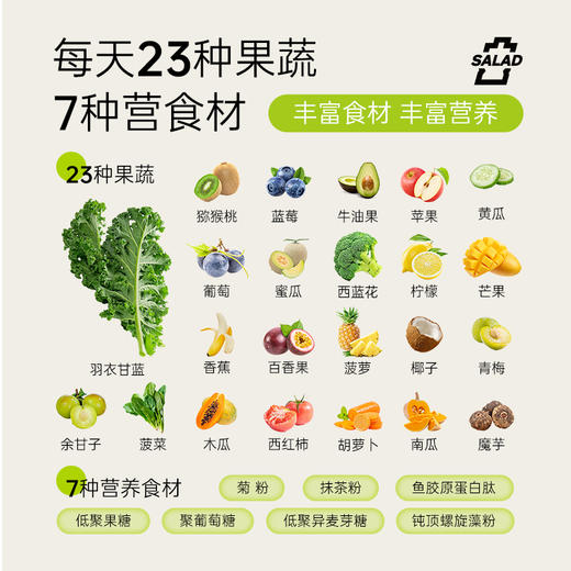 【会员秒杀】最早26年8月到期 ffit8每日果蔬猕猴桃味100g/袋 商品图3