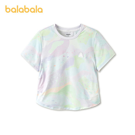 【商场同款】巴拉巴拉童装女童短袖t恤儿童2026新款夏装防晒速干 商品图4