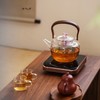 蒸煮两用高硼硅玻璃壶 明火直烧不炸裂！出水顺 断水利落 不滴水不挂杯 煮水煮茶 养生茶饮 耐高温 防爆裂 烧水煮茶 东方禅意之美 电陶炉煮茶器 包邮|百里居 0407 商品缩略图4