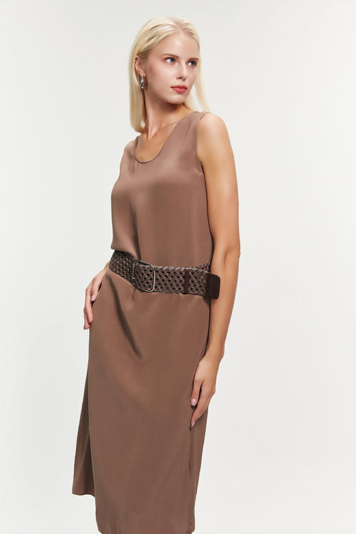 SAFICOO 6A 级桑蚕丝多场合轻奢连衣裙 商品图3