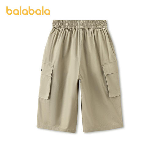 【商场同款】巴拉巴拉童装儿童中裤男童短裤2026夏工装七分裤速干 商品图2