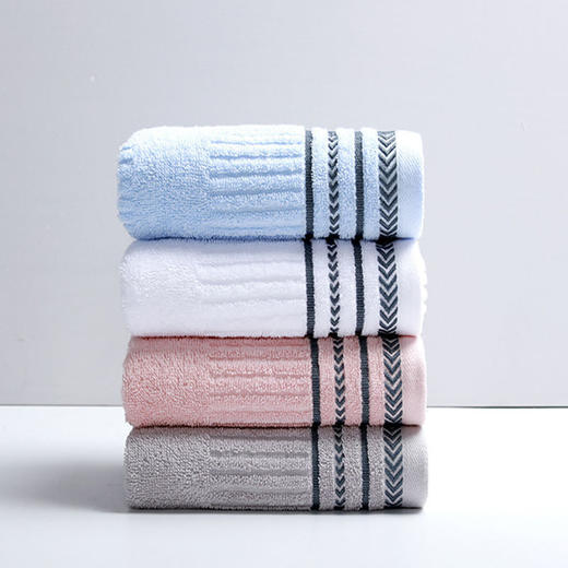 洁丽雅纯棉素色多臂浴巾1条 商品图4