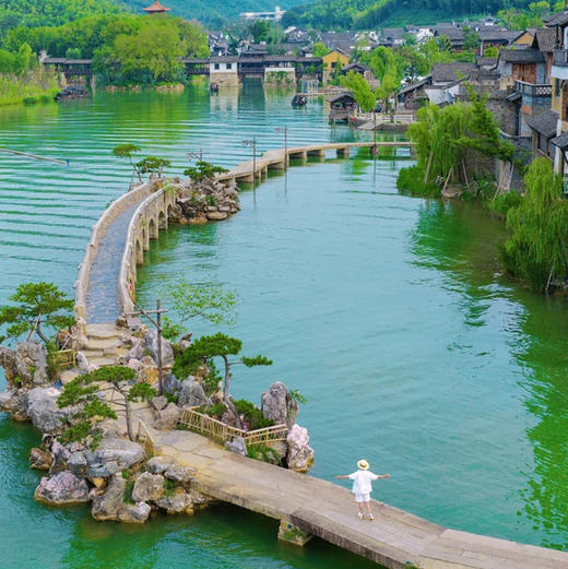 五一4天【溧阳南京】网红小火车穿越茶山竹海-窑湖小镇-南山竹海-天目湖-报恩禅寺-溧阳夜景-南京秦淮河 商品图3