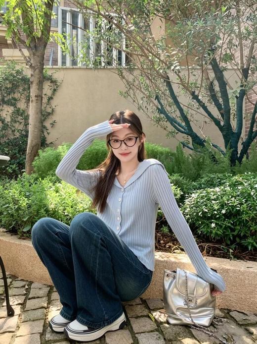 <曾小咸推荐>4.2新品上新 复古洗水微喇牛仔裤 日常159 活动109！！ 商品图7