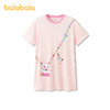 【商场同款】巴拉巴拉女童睡裙夏新款儿童家居裙子空调服纯棉舒适 商品缩略图4