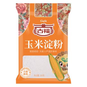 古福 玉米淀粉 260g  烘焙原料 烹调勾芡食用  厨房烹饪 配料干净  /粮油调味 /调味品 /淀粉 商品图3