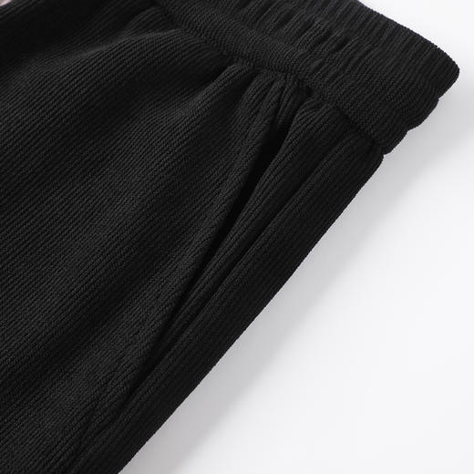 gxgjeans男装【灯芯绒】男士直筒休闲裤26春款纯色系带百搭校园通勤长裤男K&C 商品图8