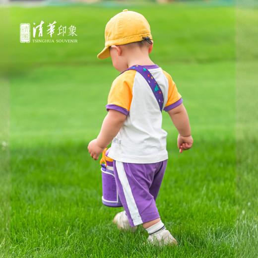 清华文创儿童短袖撞色套装 商品图11