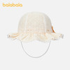 【商场同款】巴拉巴拉婴童帽子宝宝花边软檐帽柔软舒适蝴蝶结清新 商品缩略图0