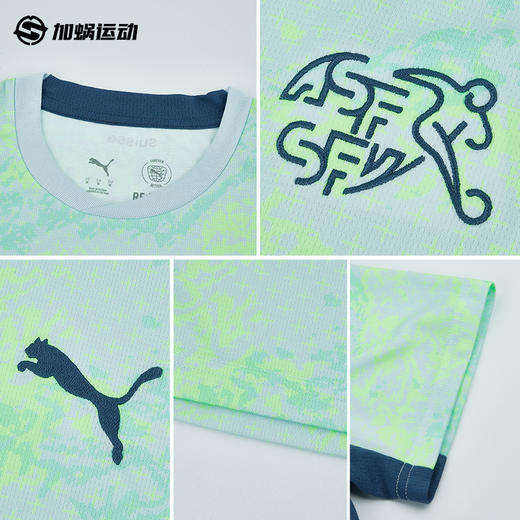 SFS彪马Puma2026世界杯瑞士客场球迷版球衣短袖足球服783225-02 商品图2