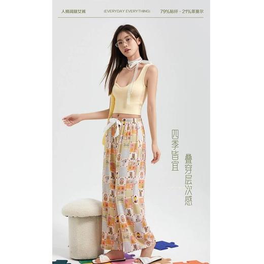 欧波曼女士家居阔腿裤1758（花色请备注） 商品图3