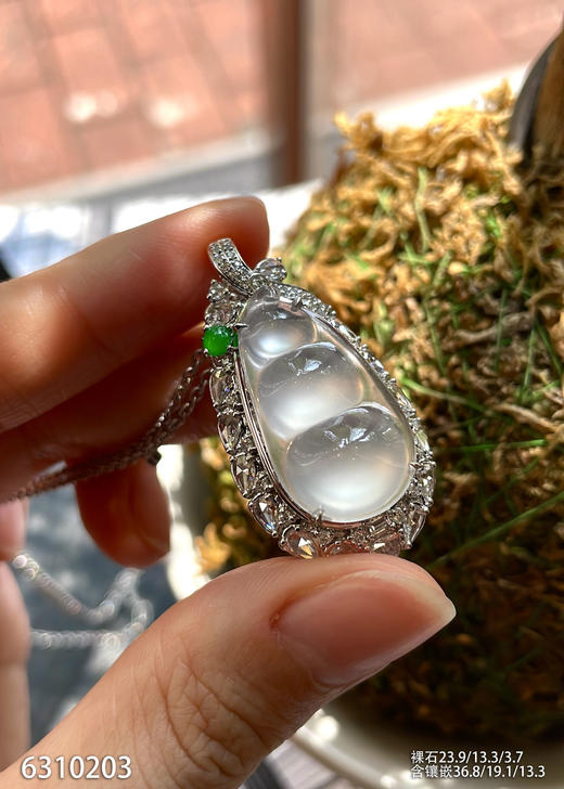 6310203，福豆吊坠。具体价格微信咨询 商品图0