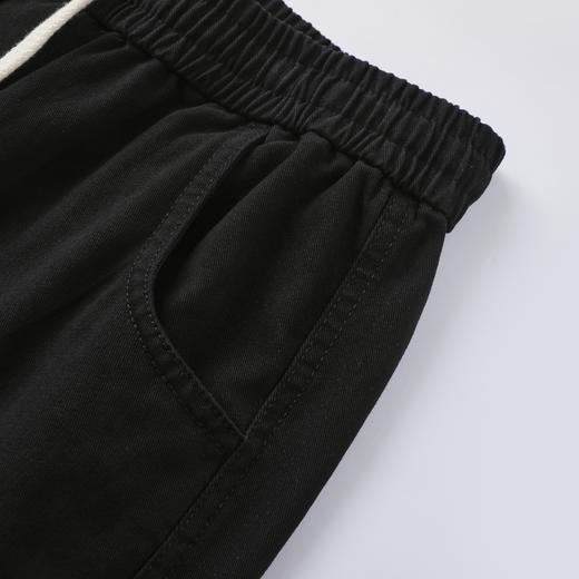 gxgjeans男装【棉100%】潮流百搭男士休闲裤26春款纯色挺括有型直筒长裤K&C 商品图3