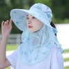 【透气不闷！全面防晒】2026新款女士夏季薄款防晒帽遮脸大檐采茶凉帽骑车防紫外线太阳帽。xb 商品缩略图0