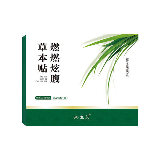 【燃燃炫腹草本贴】艾草贴草本肚脐贴肚脐丸轻盈懒人穴位艾绒贴大肚贴 商品图4