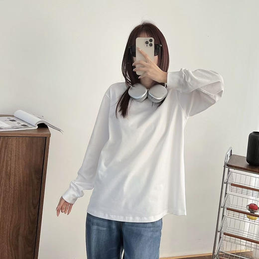 原单越南产Lu家 女士长袖T恤衫卫衣040201 商品图8