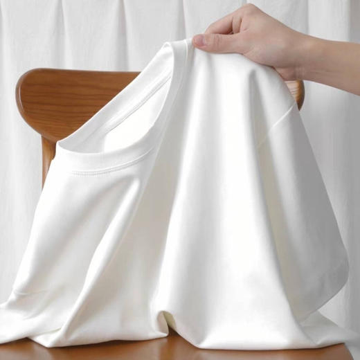 三防迪桑棉180g速干短袖休闲宽松百搭圆领t恤凉感运动纯色打底衫 商品图3