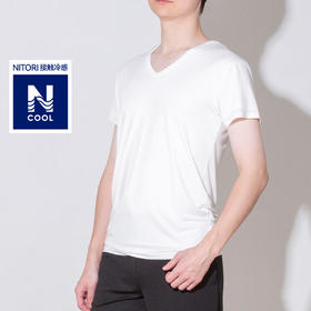 NITORI宜得利家居  居家服男士透气休闲衣服凉感家居服强冷感T恤