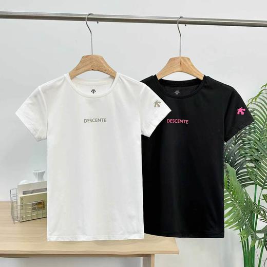 点此购买 迪桑特夏季TRAINING系列女士收腰短袖T恤 qk 344047 商品图0