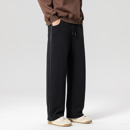 gxgjeans男装2026春款男士休闲裤宽松时尚潮流阔腿裤日常校园通勤长裤男K&C 商品图4