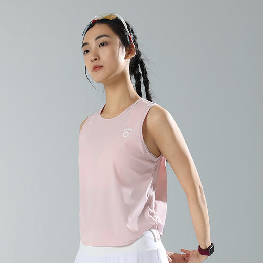 马孔多 | 女子运动背心4代速干透气无袖夏季跑步圆领专业运动上衣 商品图1