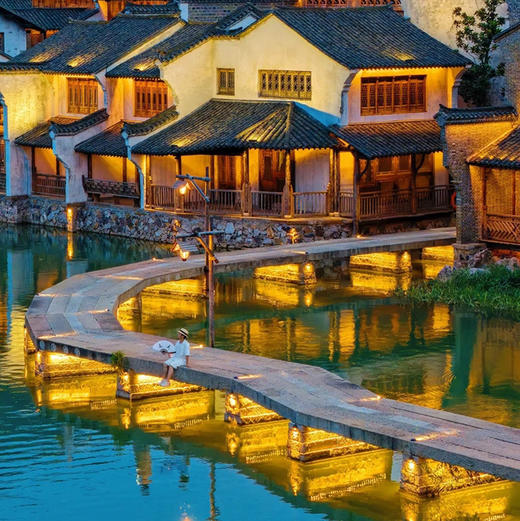 五一4天【溧阳南京】网红小火车穿越茶山竹海-窑湖小镇-南山竹海-天目湖-报恩禅寺-溧阳夜景-南京秦淮河 商品图1